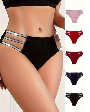 Culotte Mûre Élégante Haute Taille Coupe