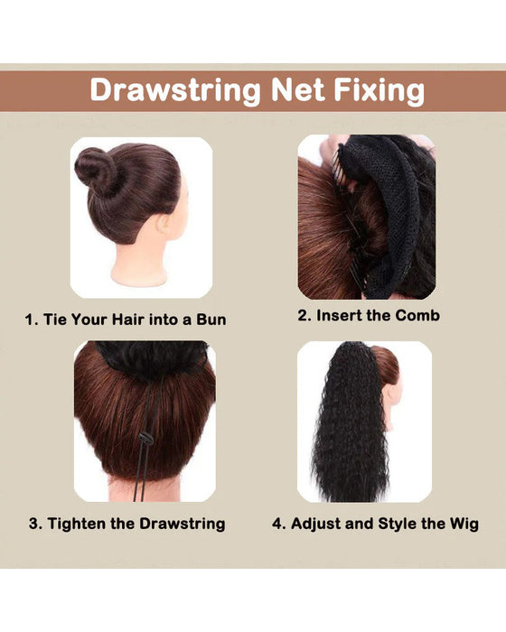 Extension De Cheveux Bouclés Ondulés Crépus