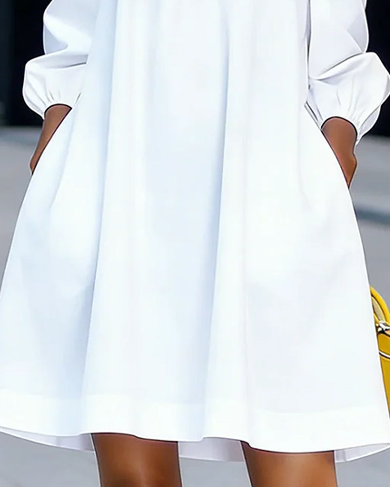 Robe Off-Shoulder Floral Accent