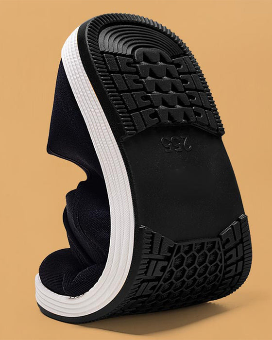 Chaussures Pour Homme En Coton Avec Doublure En Fausse Fourrure Super Chaude Et Semelle Antidérapante.