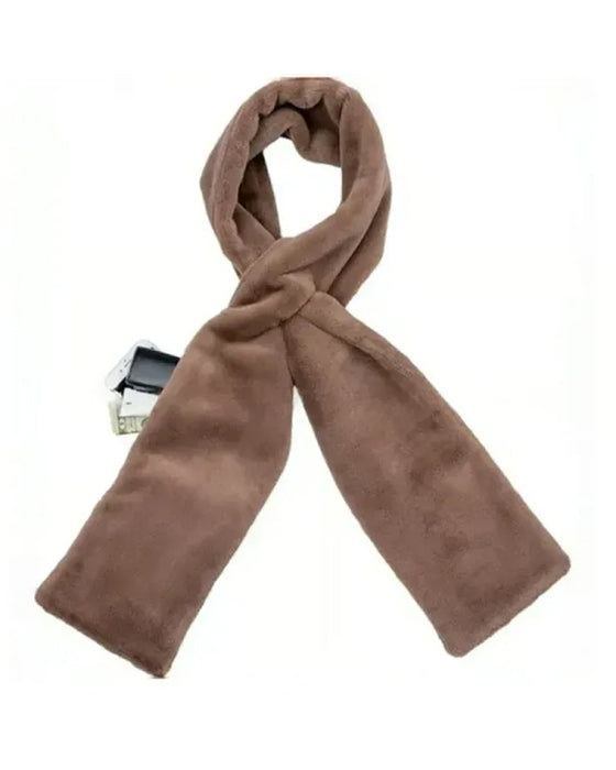 🎁Poche Cachée Écharpe Douillette Chaude Douce Et Sécurisée Fermeture Éclair🧣
