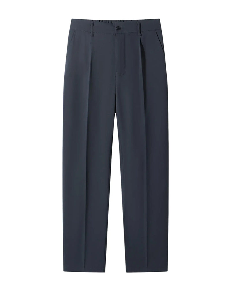 Pantalon Homme Poche Plissé Droit