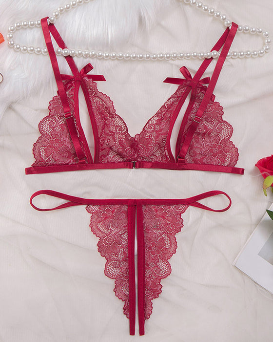Lingerie Fine et Transparente en Dentelle
