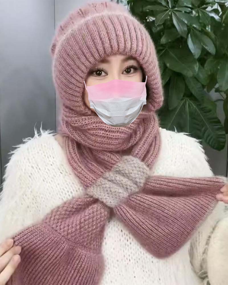 Bonnet Femme Anti-Vent Avec Protection Oreille