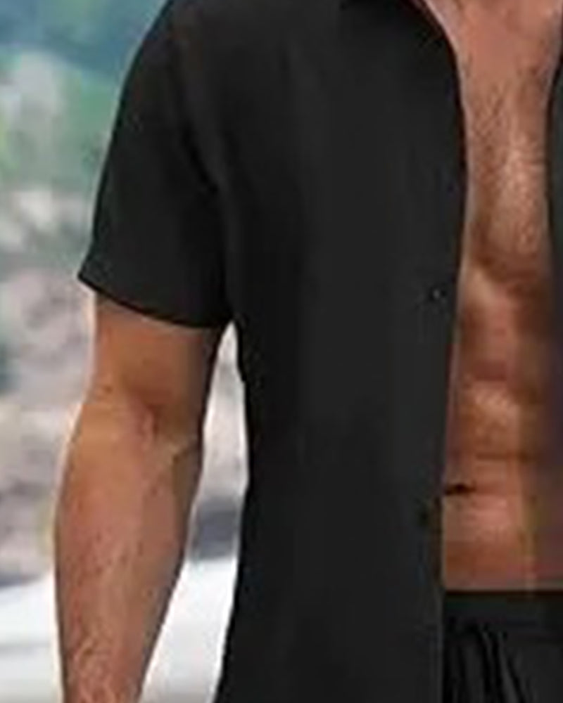 Ensemble De Chemise – Polo Homme Manches Courtes