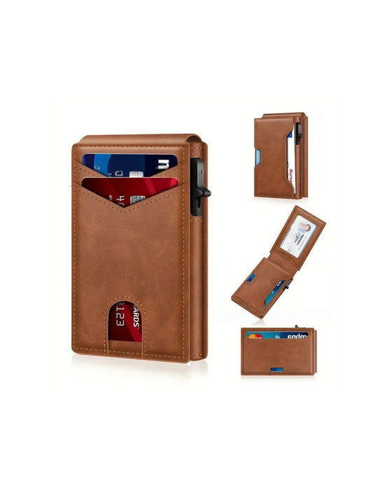 Porte-Carte Automatique Pop-Up Bifold