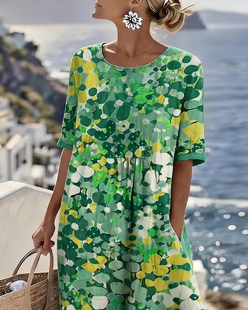 Robe Imprimée Loose