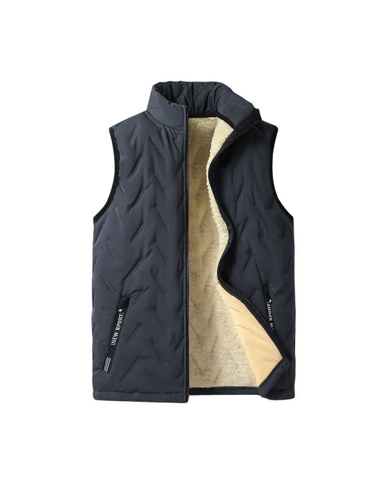 Gilet Chaud Décontracté Poche