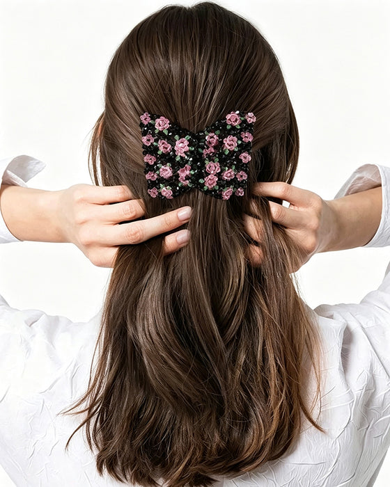 Peigne Accessoire Capillaire À Perles Élastique
