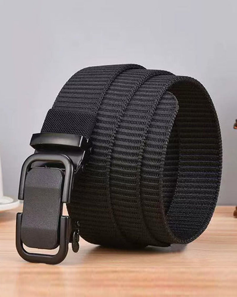 Ceinture Tactique Nylon pour Homme - Boucle Durable & Taille Ajustable