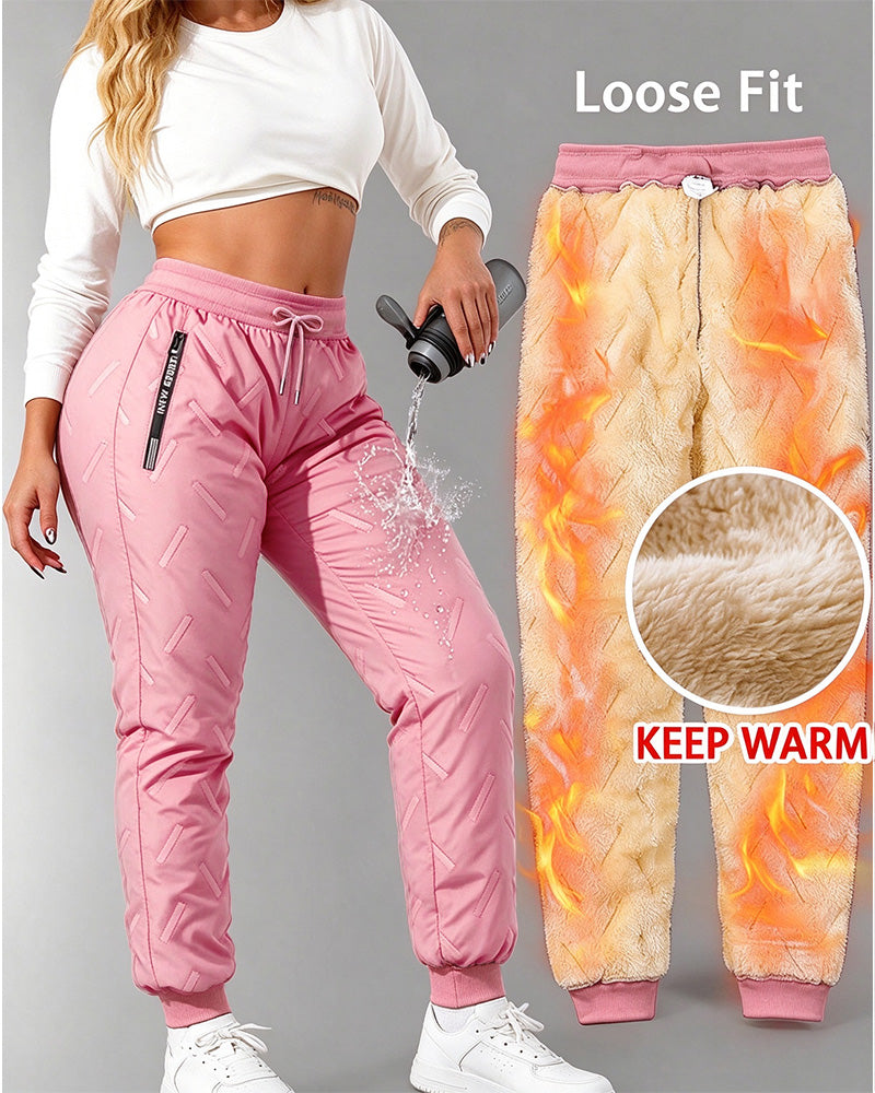 Pantalon Doublé Polaire Extérieur Thermique