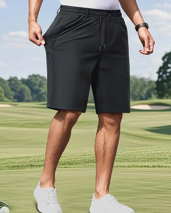 Shorts Taille Élastique Cordon Homme