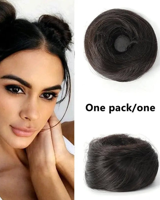 Accessoire Capillaire Chignon Désordonné Synthétique Pour Femmes