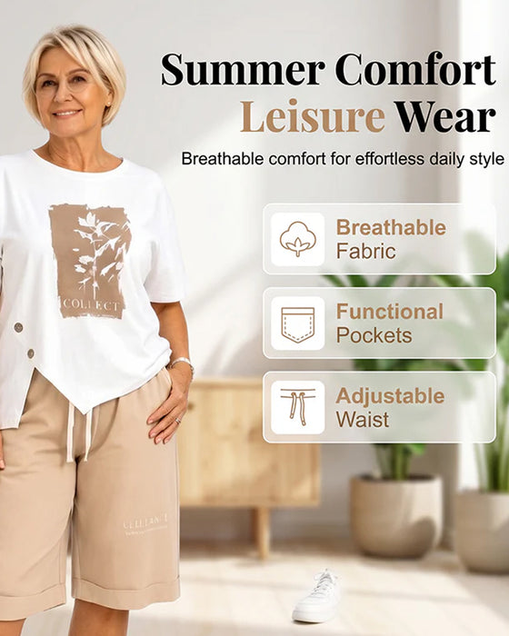 Set T-Shirt Manches Courtes Et Short
