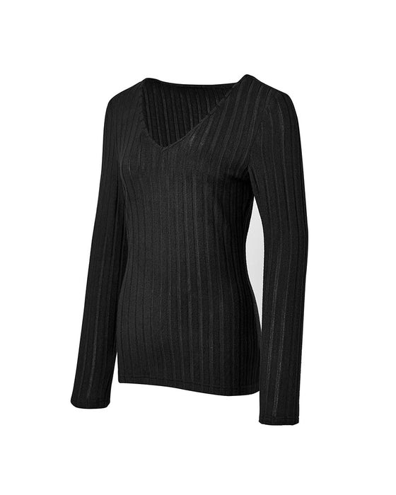 Blouse Col V Manches Longues