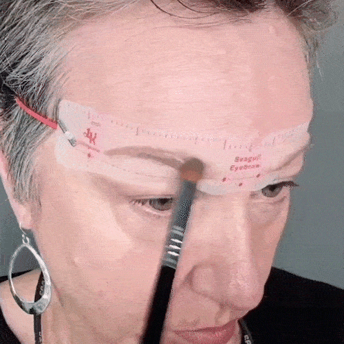 Réutilisable Pochoir À Sourcils Kit De Mise En Forme