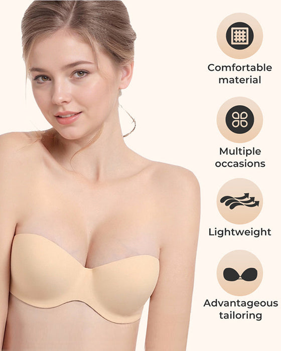 Soutien-Gorge Adhésif Invisible Lift – Sûr, Sans Couture, Léger Et Respirant