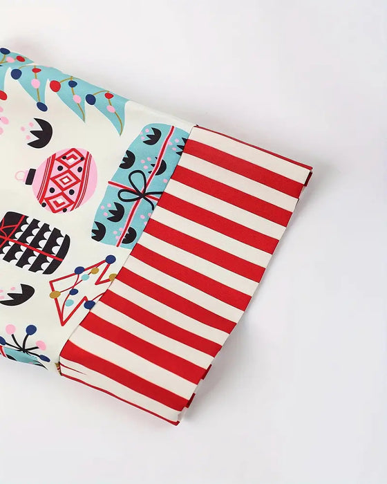 Ensemble deux pièces décontracté imprimé pour la maison