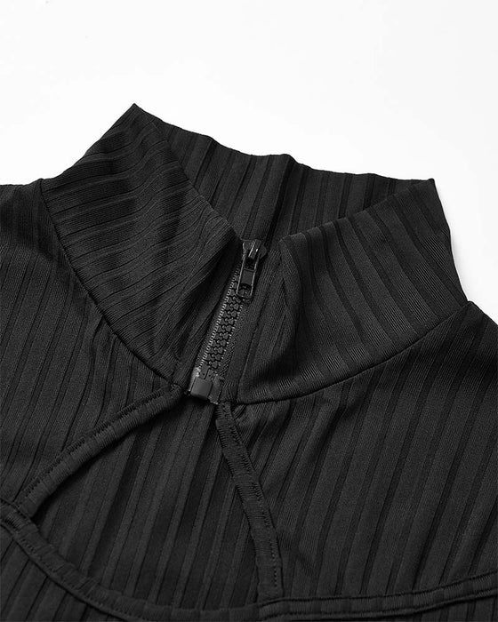 Robe Solid Color Skinny Casual