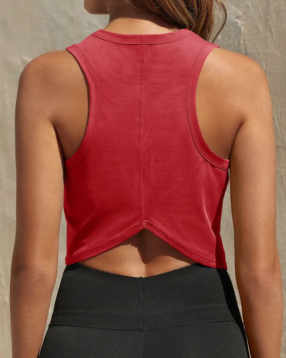 Débardeur Sportif Crop Top