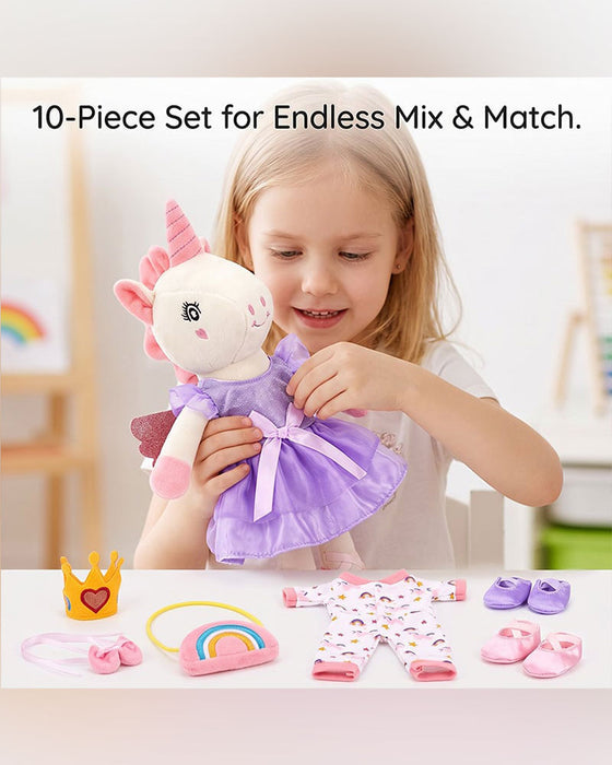 Jouet Ballerine Licorne Peluche