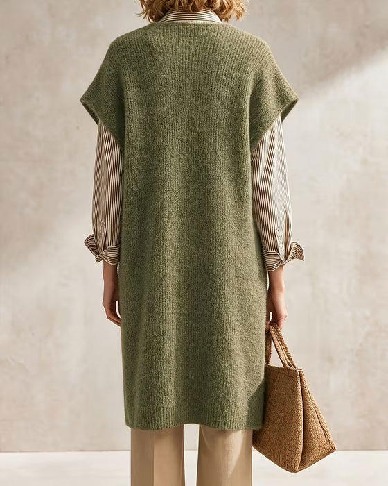 Robe Pull Uni Col V