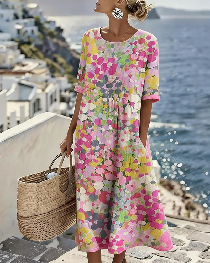 Robe Imprimée Loose