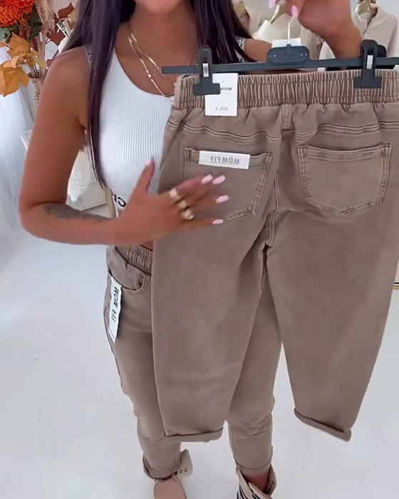 Pantalon Élastique Stretch Skinny