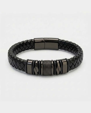 Bracelet En Cuir Premium Pour Hommes
