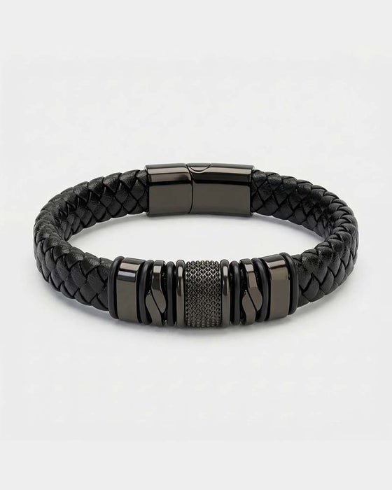 Bracelet En Cuir Premium Pour Hommes
