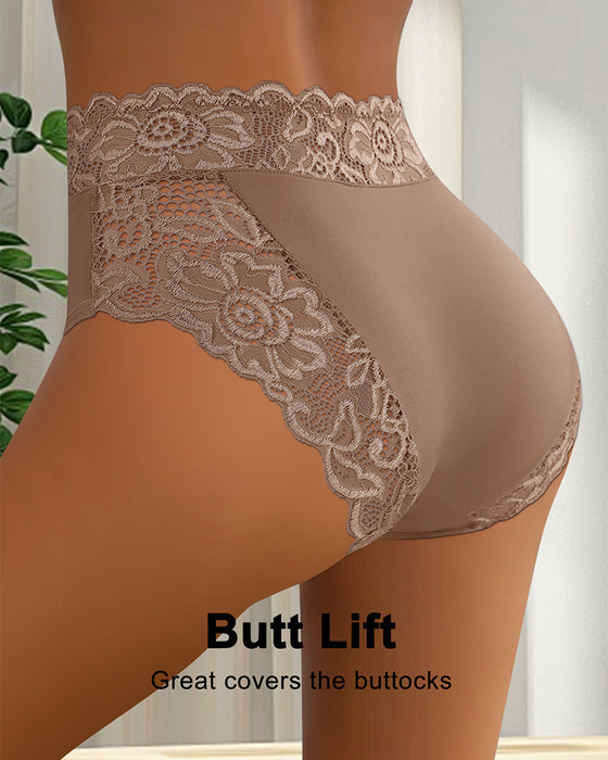 Culotte Sexy Dentelle Taille Moyenne