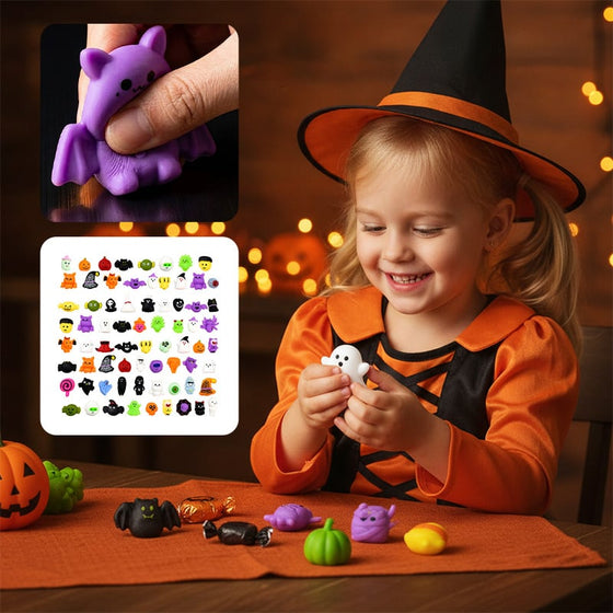 Ensemble de jouets anti-stress Squishies d'Halloween