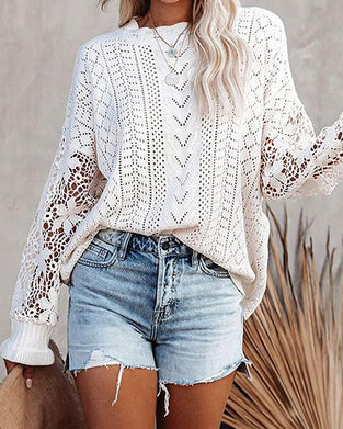 Pull Uni Col Rond