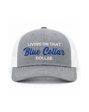 Chapeau Col Bleu Dollar Trucker – Fier Casquette Vêtement De Travail
