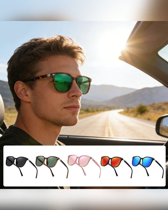 Lunettes De Soleil Grand Style Polarisées