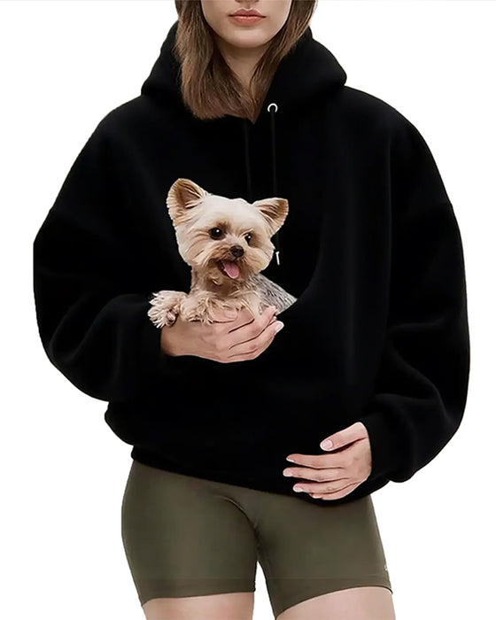 Sweat Teddy Animal De Compagnie Poche À Capuche
