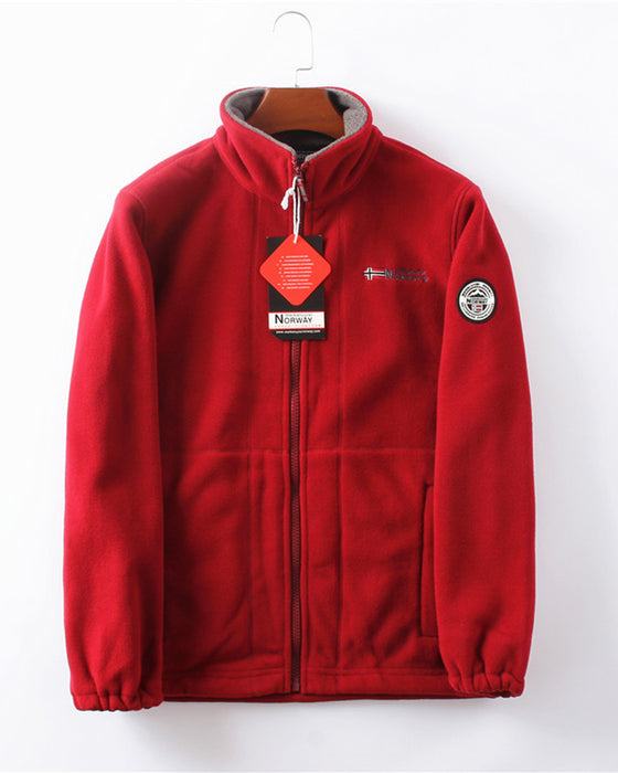 Veste Homme Double Couche Fleece & 50% DE RÉDUCTION