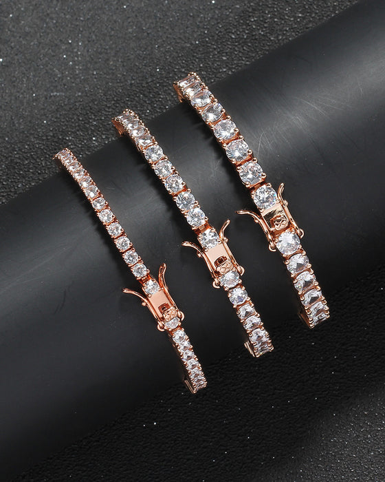 Bracelet Étincelant Moissanite