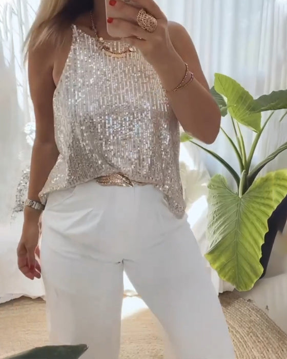 Camis décontractés réversibles devant et dos