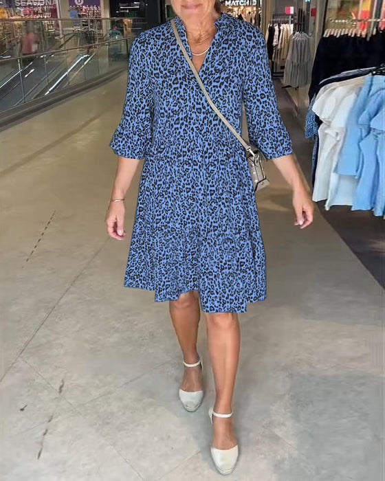 Robe Imprimé Léopard