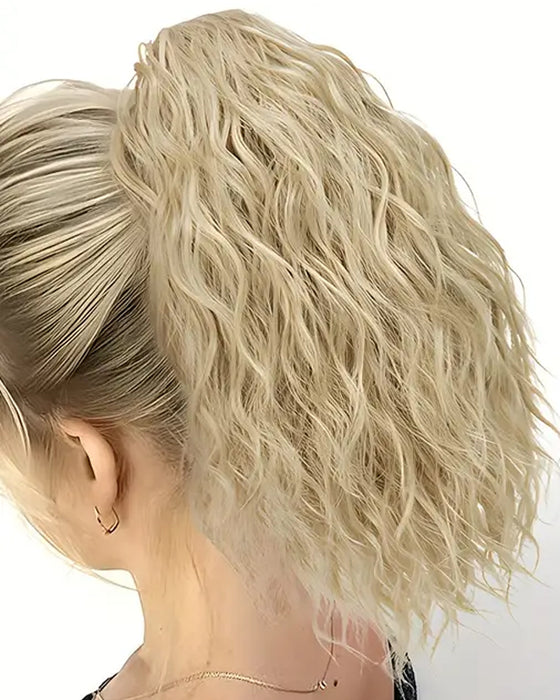 Postiches Synthétique Long Ondulé Épais Queue De Cheval