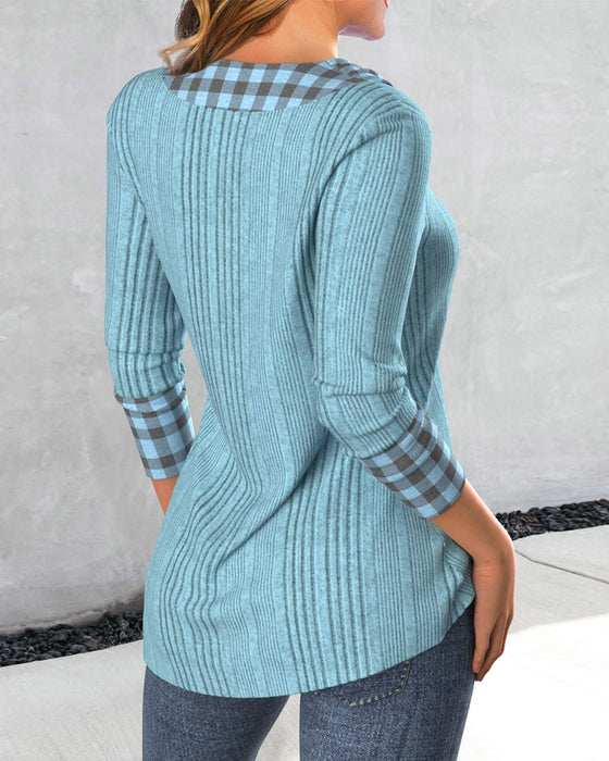 Blouses boutons unis