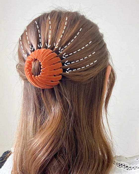 Chouchou nid de velours