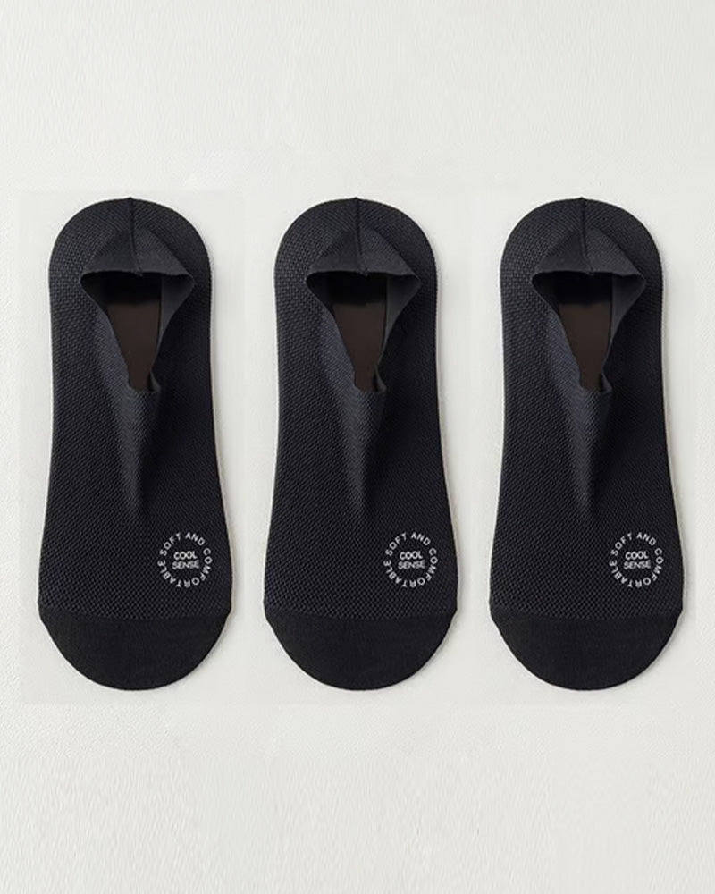 Chaussettes Homme Soie Glacée Bateau