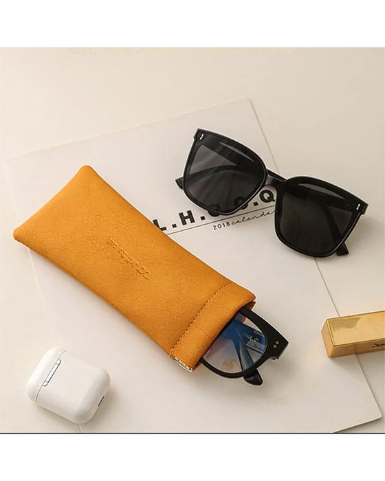 Neuf-Portable Compression Éclats Étui À Lunettes