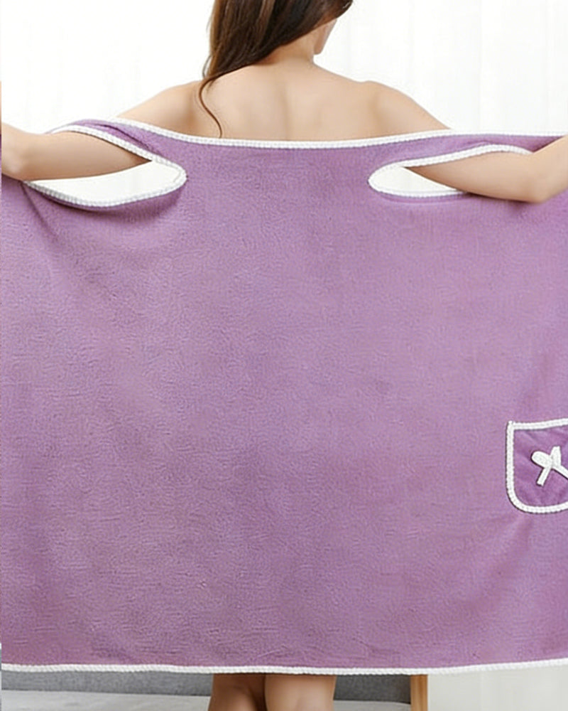 Peignoir Femme Polaire Corail