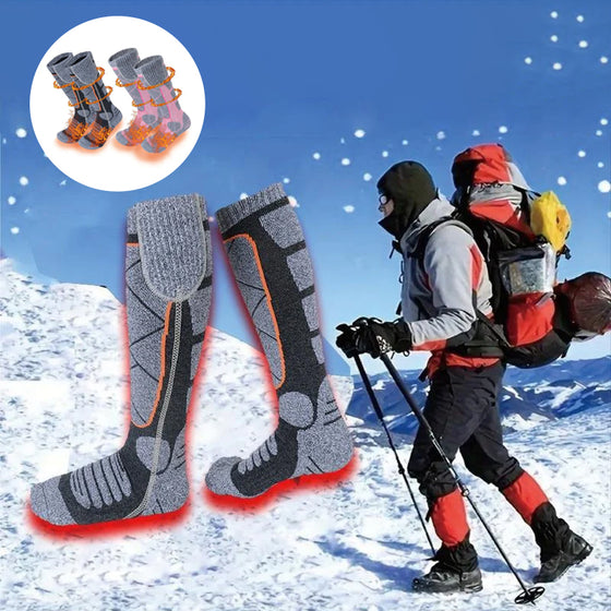 Chaussettes Chauffantes À Batterie Universelles Lavables