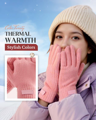 Gants Thermiques Tricot Tactile Chaud