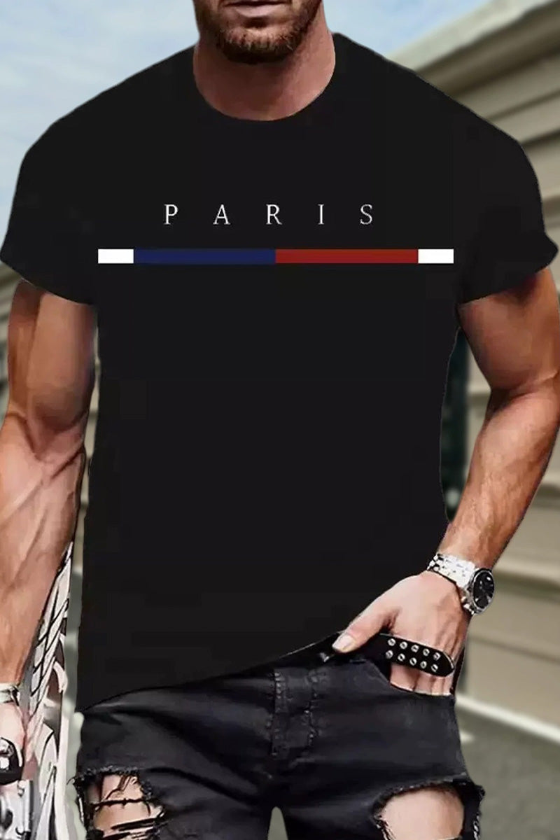 T-Shirt Séchage Rapide Encolure Ronde Manche Courte