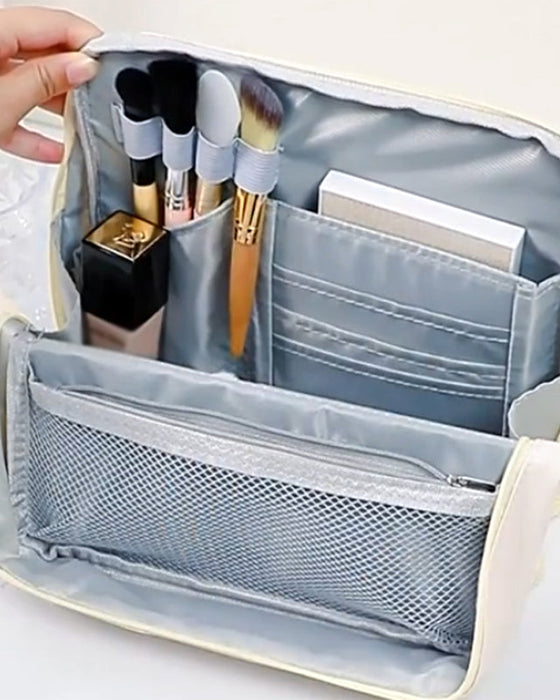 Trousse De Maquillage Imperméable Grande Capacité Portable